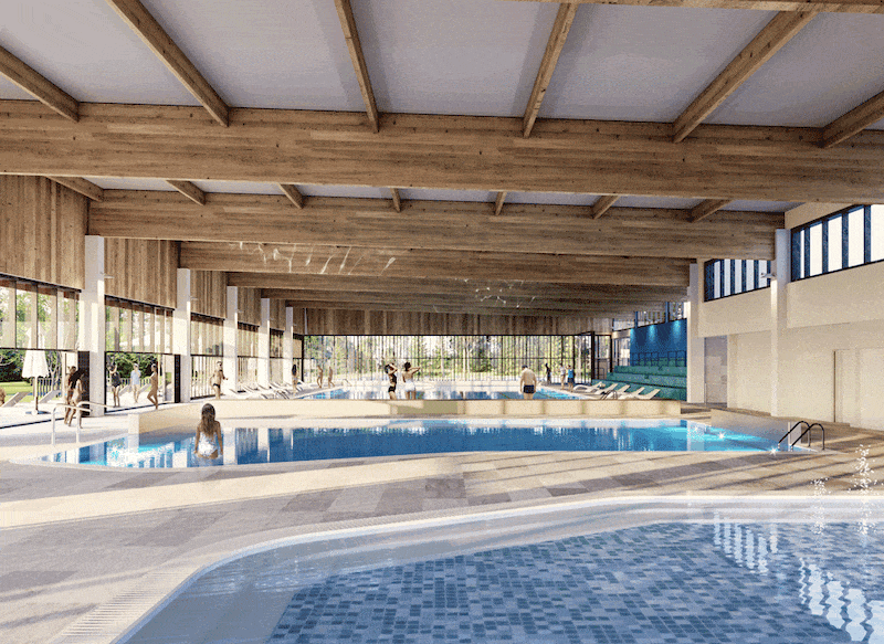 blamm projet piscine cenon halle bassin